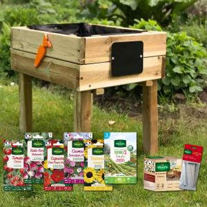 Carré potager enfant 26 L - Coffret des petits jardiniers